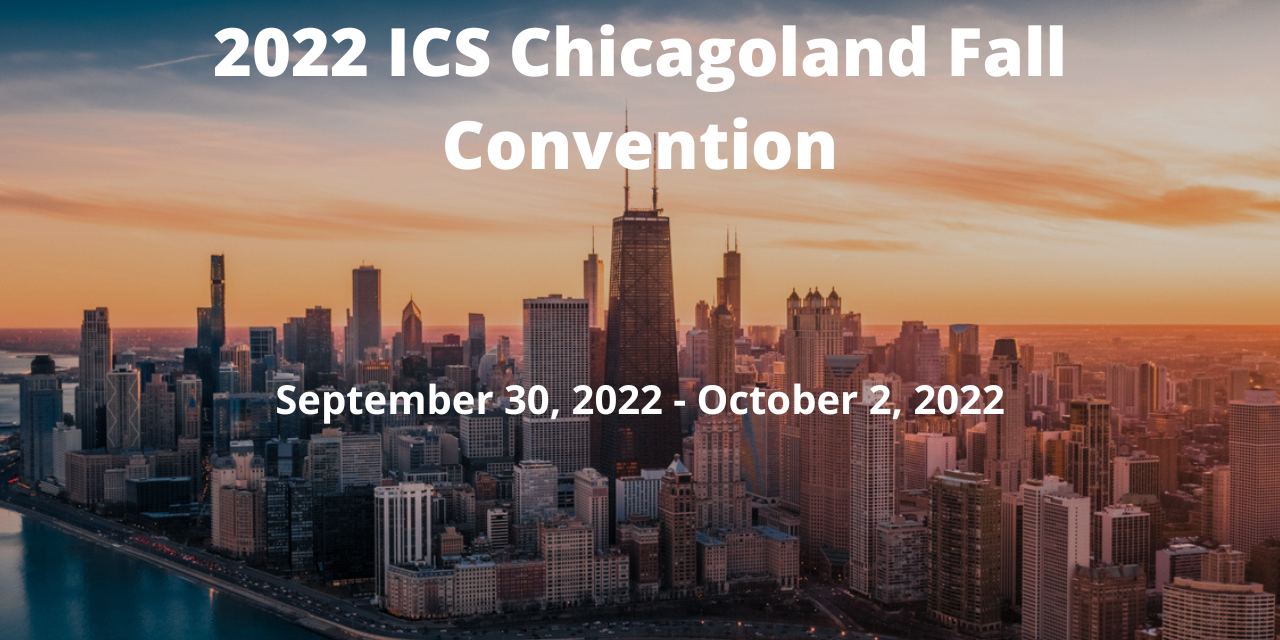 ICS Annual Fall Convention Is Back In Person