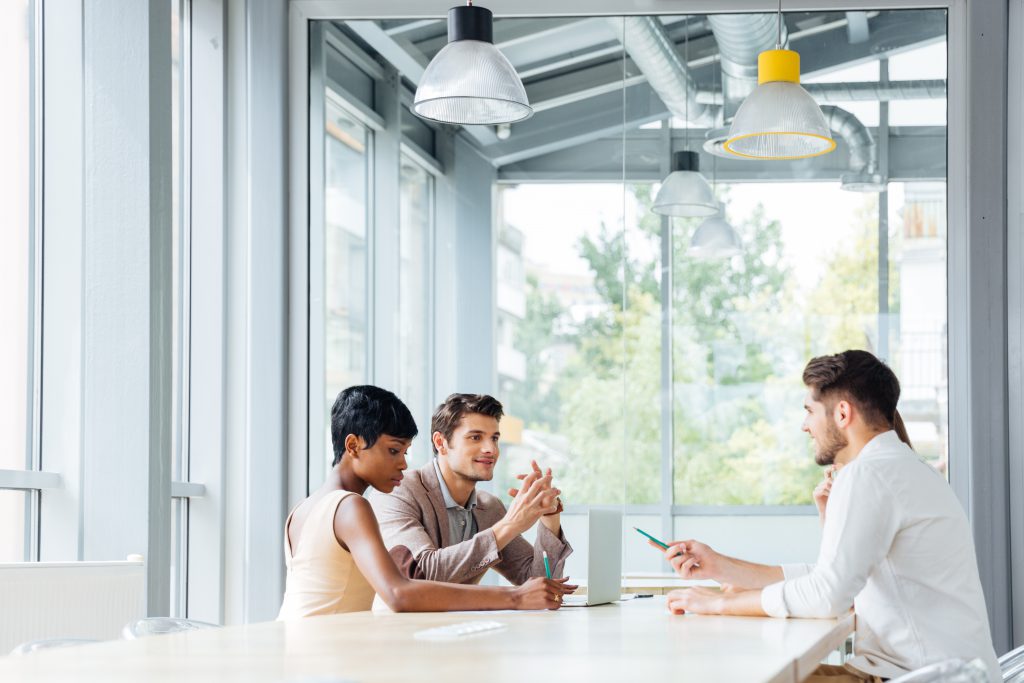Business people in a meeting