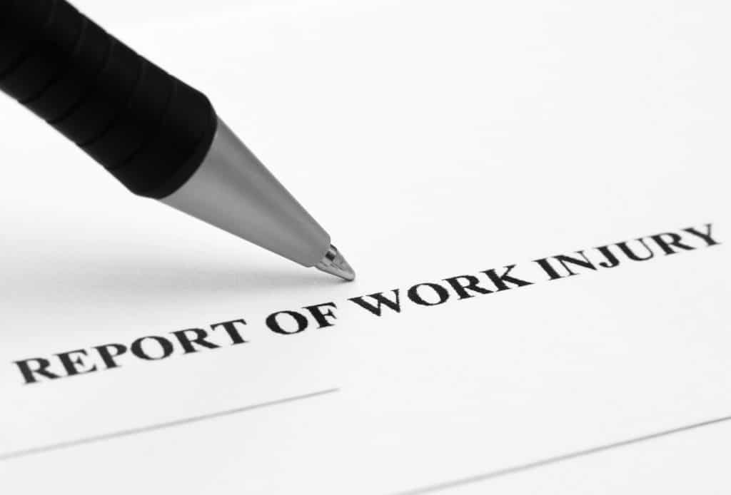Report of Work Injury