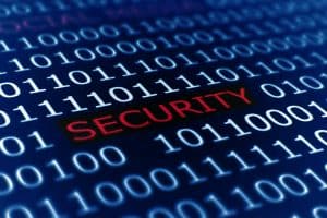 "Security" on computer screen