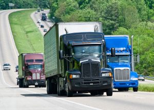 Tractor-Trailers on the road
