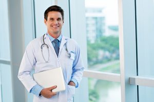 Doctor standing