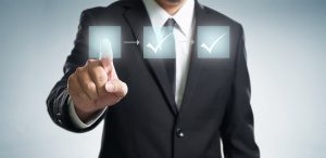 Person using technology