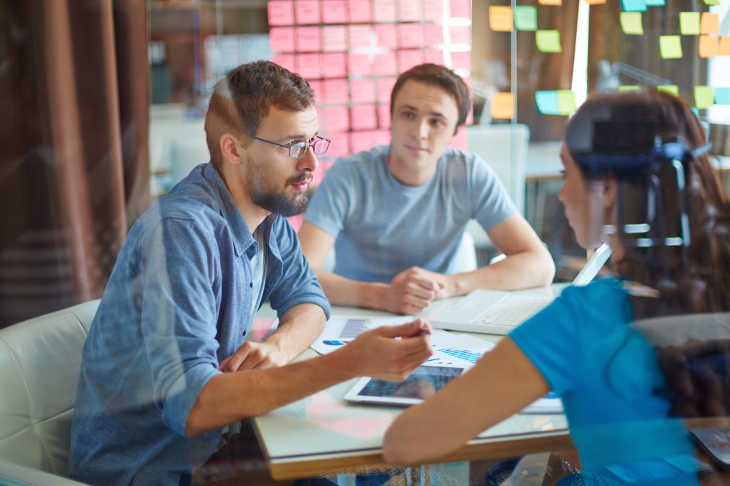 Business people in a meeting