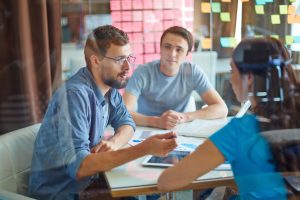 Business people in a meeting