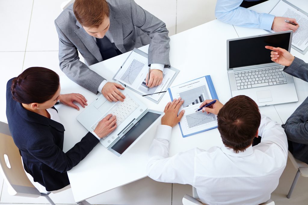 Business people in a meeting