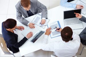 Business people in a meeting