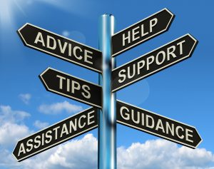 Support guidepost