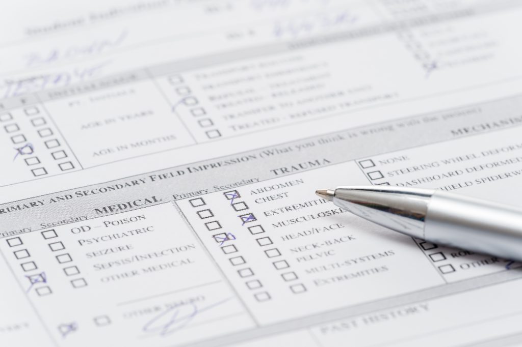 Insurance form