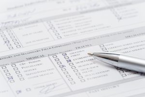 Insurance form
