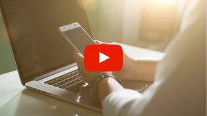 Person using technology