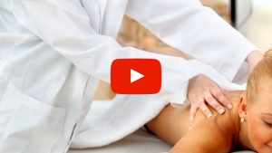 Person getting a massage