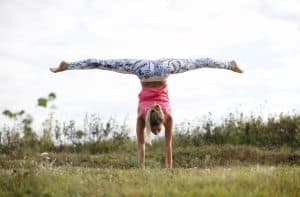 Person exercising