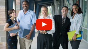 Business people standing