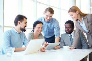 Business people in a meeting