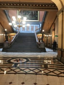Staircase in the Illinois State Capitol