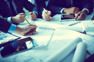 Business people in a meeting
