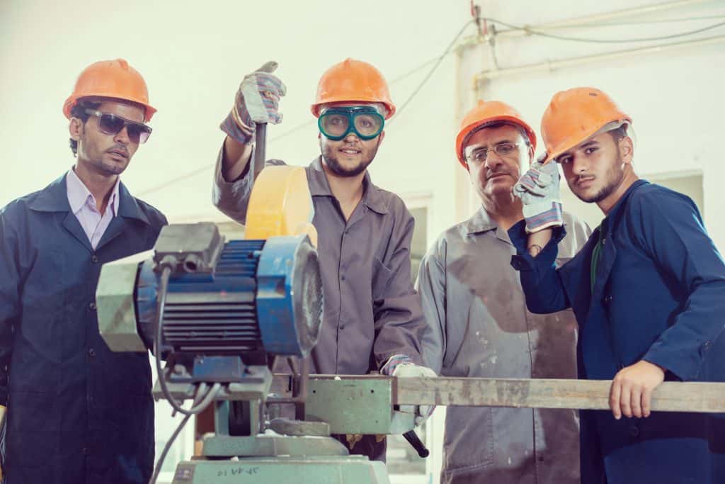 Image of construction workers