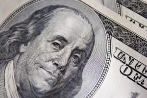 Close up of money