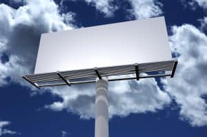 Image of blank billboard