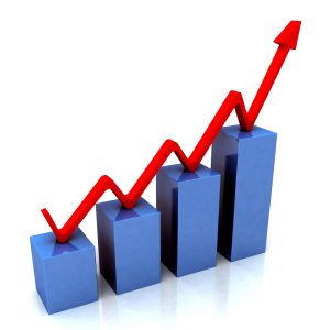 Image of bar graph and line graph