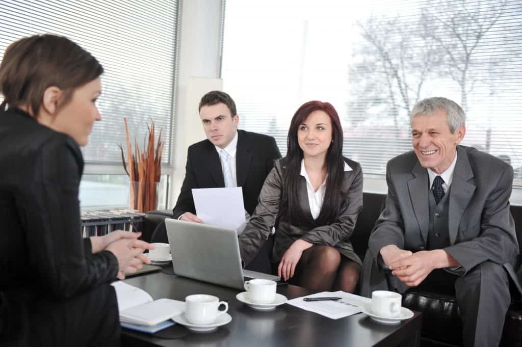 Business people in a meeting