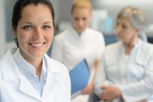 Image of a smiling doctor