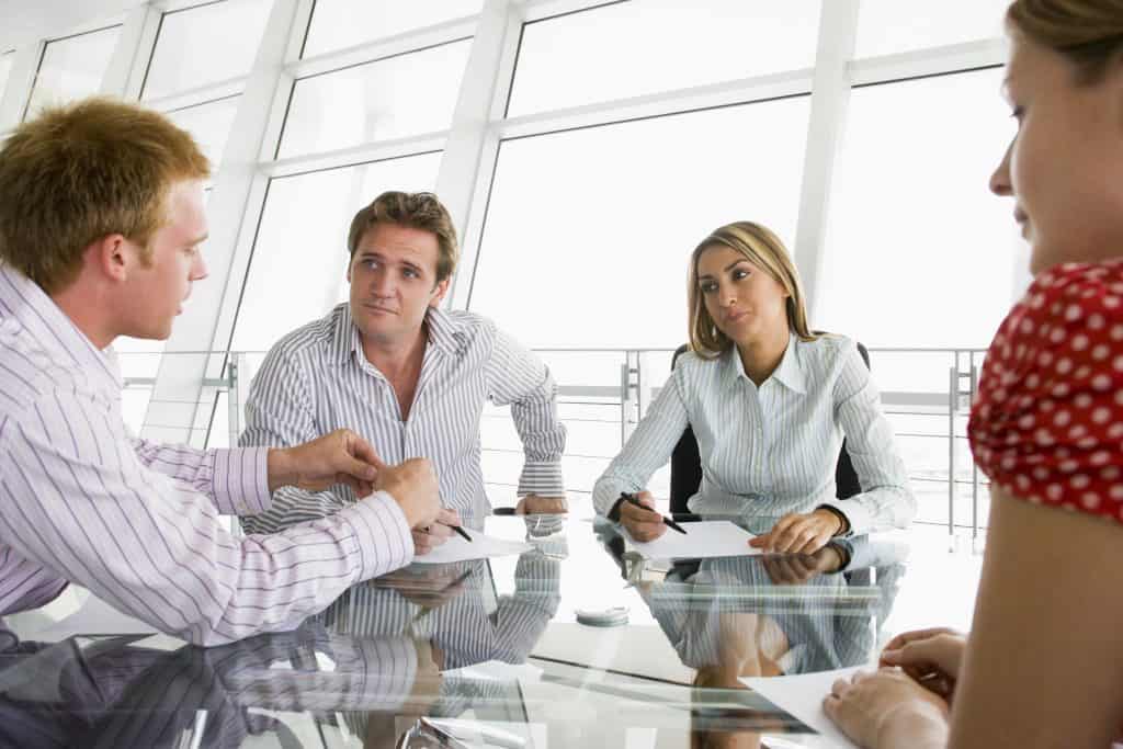 Business people in a meeting