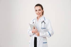 Doctor standing