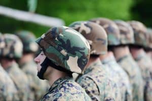 Soldiers standing