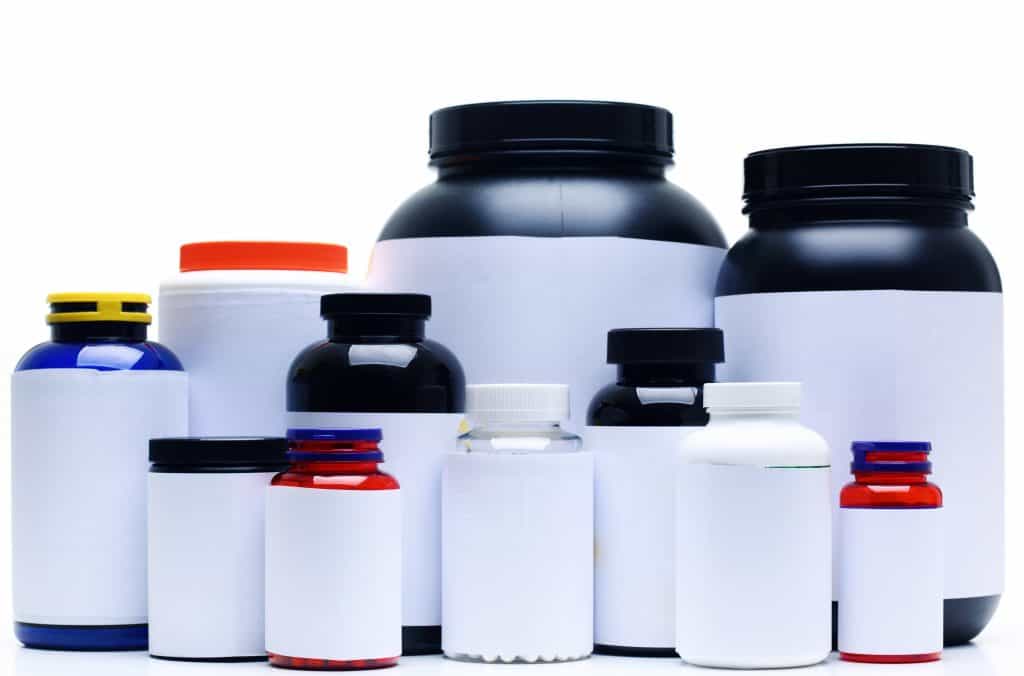 Supplement bottles