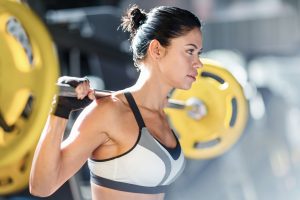 Person exercising