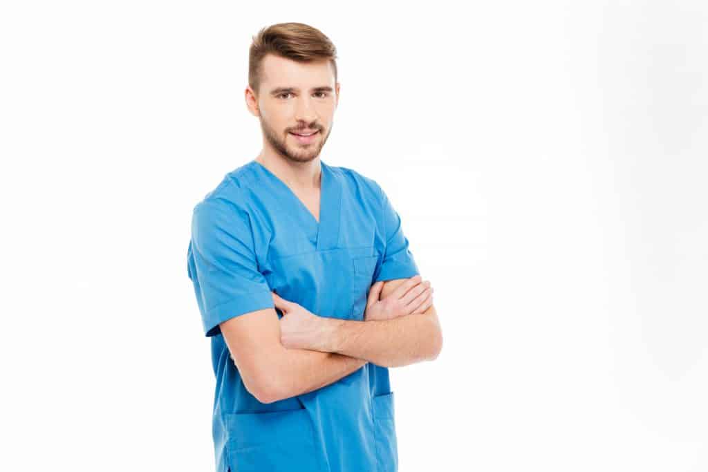 Image of doctor standing
