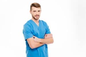 Image of doctor standing