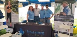 Healthier Illinois Promotes Chiropractic Care at the 2019 Farm Progress Show