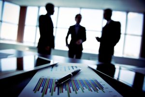 Business people standing