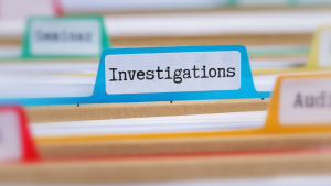 Investigations file folder