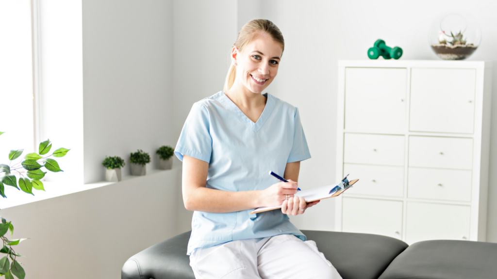 Image of a chiropractic physician