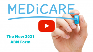 A hand writing Medicare