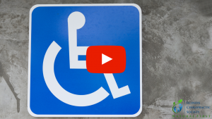 Handicap parking sign