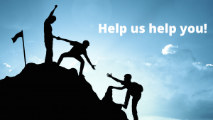People using teamwork to climb a mountain