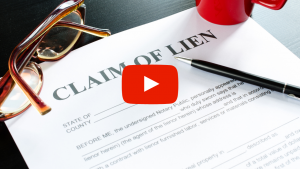 Lien claim