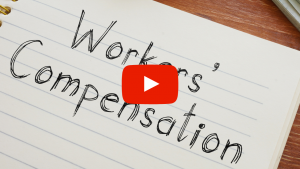 Workers' Compensation written on paper