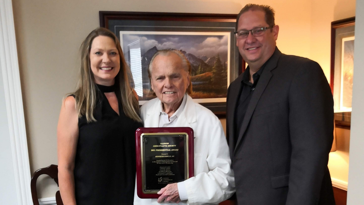Spotlight: Dr. Kenneth Pangle Presented President’s Award - Illinois ...