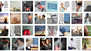 Image of social media posts