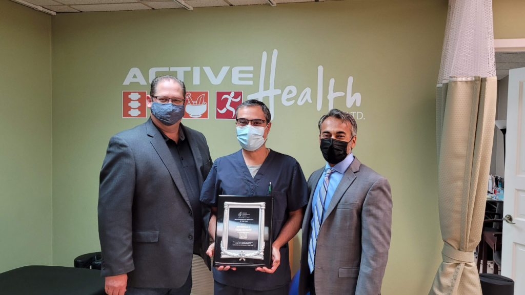 DR. JOHN PANOPOULOS NAMED 2021 CHIROPRACTIC PHYSICIAN OF THE YEAR