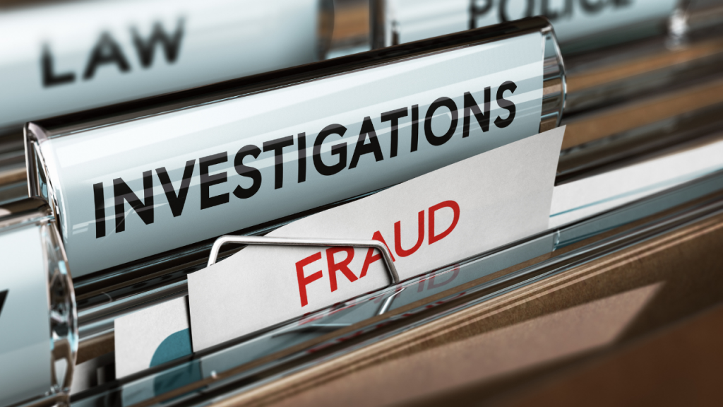 Investigation and fraud file folders