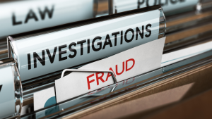 Investigation and fraud file folders