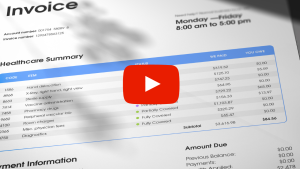 Healthcare invoice