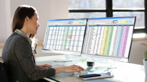 Person performing medical coding